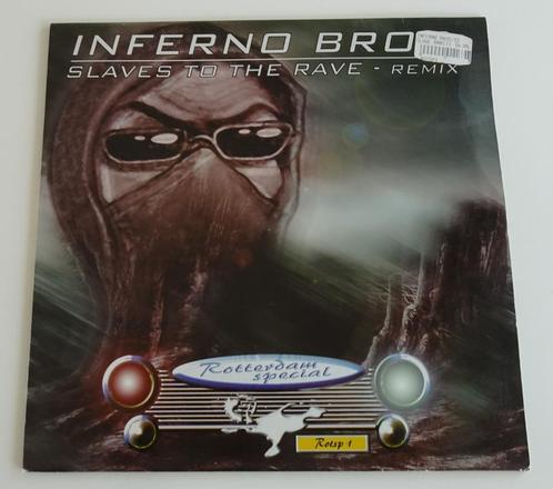 Inferno Bros. - Slaves To The Rave (Remix), Cd's en Dvd's, Vinyl | Dance en House, Zo goed als nieuw, 12 inch, Ophalen of Verzenden
