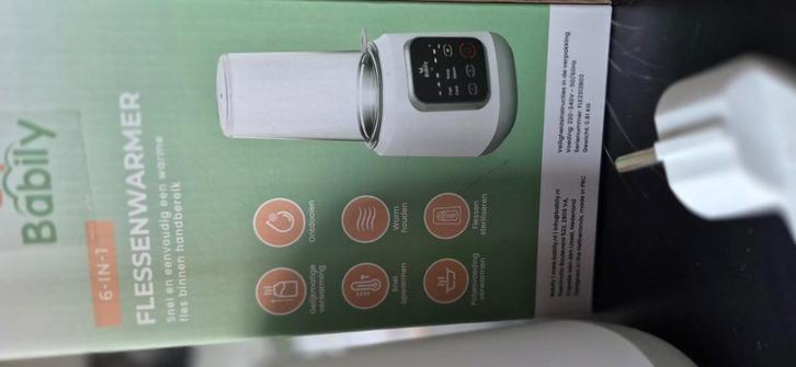 6 in 1 flessenwarmer, Kinderen en Baby's, Babyvoeding en Toebehoren, Zo goed als nieuw, Flessen- of potjesverwarmer, Ophalen of Verzenden