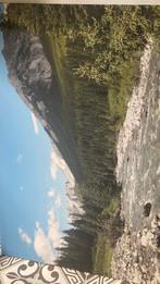 Canvas Banff National Park Canada 86*69, Verzamelen, Posters, Ophalen, Gebruikt, Rechthoekig Staand