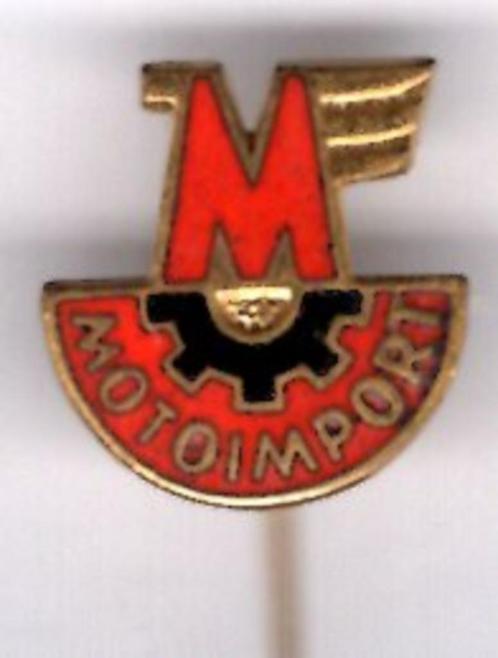 Motoimport email op koper motorfietsen speldje ( E_089 ), Verzamelen, Speldjes, Pins en Buttons, Zo goed als nieuw, Speldje of Pin