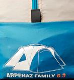 Quechua Arpenaz Family 6.3 tent (3x2 persoons+binnenruimte), Ophalen, Zo goed als nieuw