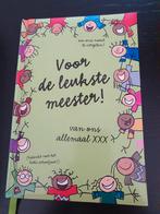 Voor de leukste meester  afscheidsboek, Ophalen of Verzenden, Nieuw