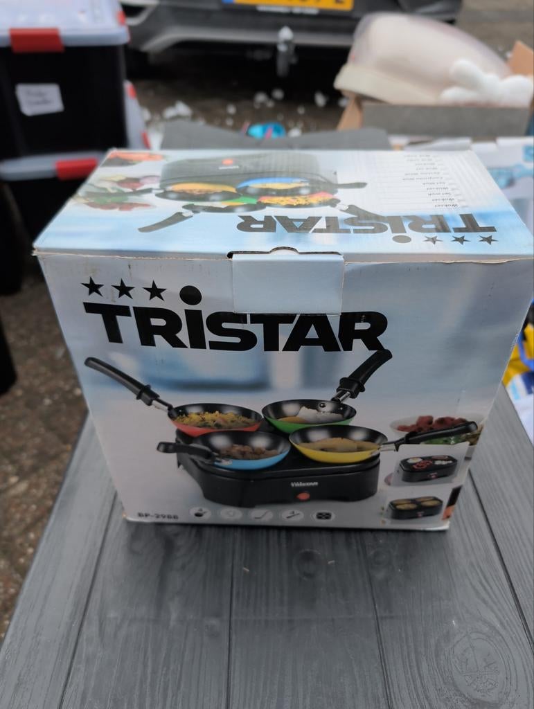 Nieuwe Tristar Fonduepan - Nooit Gebruikt!, Ophalen of Verzenden, Nieuw, Elektrisch, Fonduepan