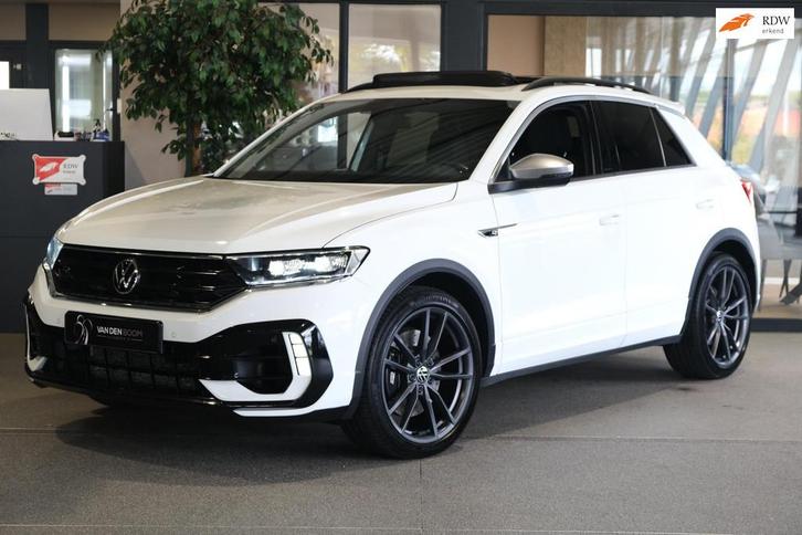 Volkswagen T-Roc 2.0 TSI 4Motion R 300PK Pano Akra Leder Bea, Auto's, Volkswagen, Bedrijf, Te koop, T-Roc, 4x4, ABS, Achteruitrijcamera