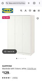 Kleppstad ikea wardrobe, Huis en Inrichting, Ophalen, Zo goed als nieuw, 25 tot 50 cm, Minder dan 100 cm