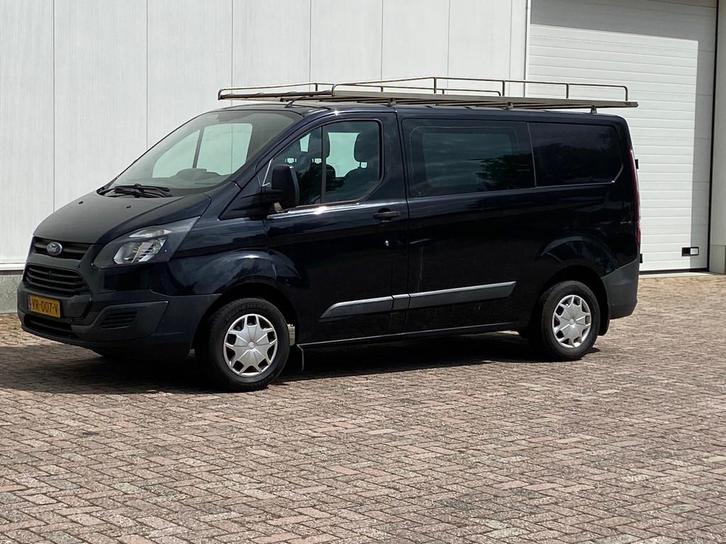 Ford Transit Custom 270 2.2 TDCI L1H1 Trend DC, Auto's, Bestelauto's, Bedrijf, Te koop, ABS, Airconditioning, Bochtverlichting