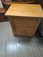 leuke eiken kast. met rolluik 1, Ophalen, Gebruikt