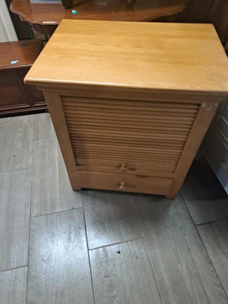 leuke eiken kast. met rolluik 1, Huis en Inrichting, Kasten | Overige, Gebruikt, Ophalen