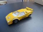 Matchbox Lamborghini Countach GEEL, Ophalen of Verzenden, Gebruikt
