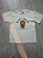 Baby milo by a bathing ape, Kleding | Heren, T-shirts, Baby milo, Maat 48/50 (M), Wit, Ophalen of Verzenden