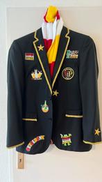 Oeteldonk jas uniform maat 50 zwart maat M, Carnaval, Maat 48/50 (M), Ophalen of Verzenden, Zo goed als nieuw