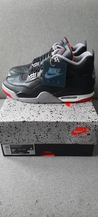 Jordan 4 Bred Reimagined, Kleding | Heren, Schoenen, Nieuw, Sneakers of Gympen, Zwart, Ophalen of Verzenden