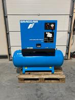 COMPRESSOR GRASS AIR 4KW 11 BAR GELUID GEDEMPT, 100 liter of meer, Ophalen, Gebruikt, 10 bar of meer