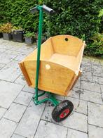 Houten Bolderkar met luchtbanden, Ophalen, Gebruikt