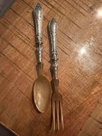 Prachtige antieken Hoorn/ zilveren Slacouvert, Verzenden, Zilver