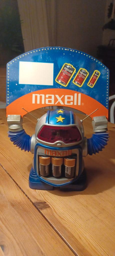 Vintage Maxell Batterijen Robot Display, Verzamelen, Speelgoed, Gebruikt, Ophalen of Verzenden