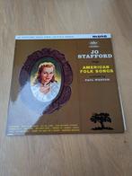 Jo Stafford - Jo Stafford Sings American Folk Songs, Ophalen of Verzenden, Zo goed als nieuw, 12 inch