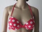 maat M, (38 cup-B) bovenstuk bikini met beugel, polka dots, Kleding | Dames, Badmode en Zwemkleding, Gedragen, Bikini, Ophalen of Verzenden