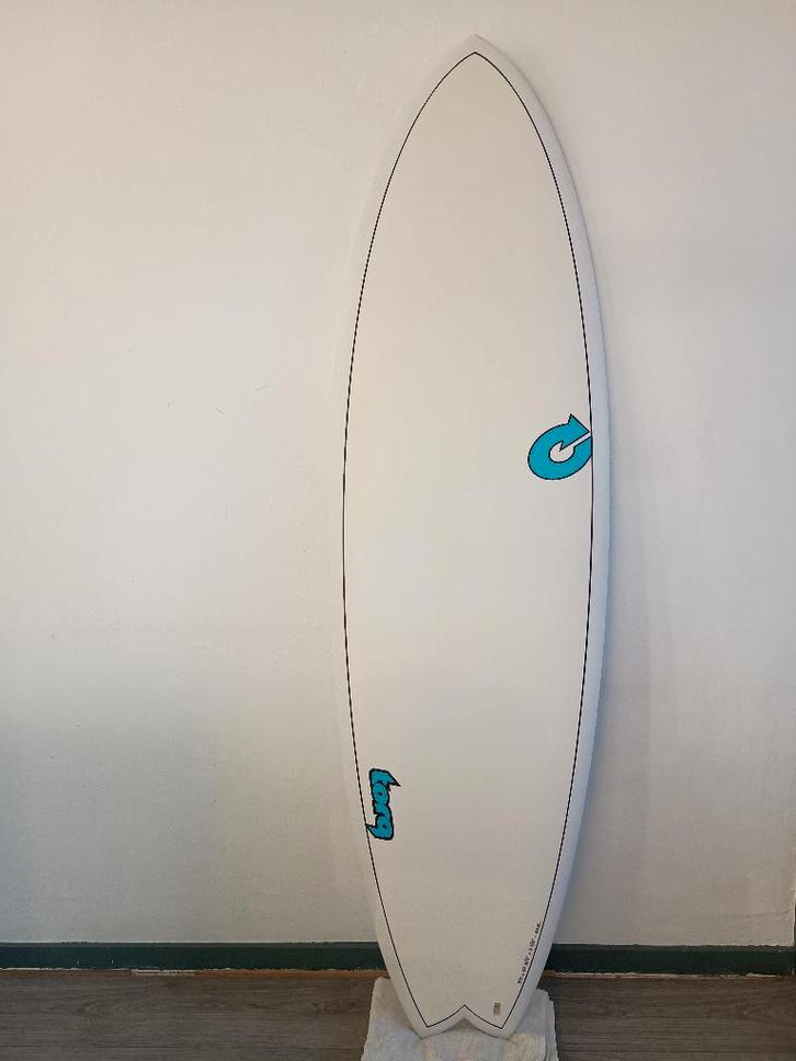 Torq ModFish 5’11 – nieuw incl. tractionpad, leash en bag, Watersport en Boten, Golfsurfen, Nieuw, Fish, Met vinnen, Met koord