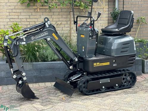 JANSEN Minigraver mini graafmachine MB500 ACTIE op voorraad!, Tuin en Terras, Zitmaaiers, Nieuw