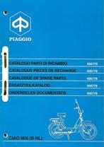 Vespa Piaggio Ciao Mix onderdelenlijst bromfiets (8015z), Verzenden, Zo goed als nieuw