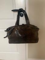 Cowboy lederen tas 45x17x 25, Ophalen of Verzenden, Gebruikt, Bruin, Handtas