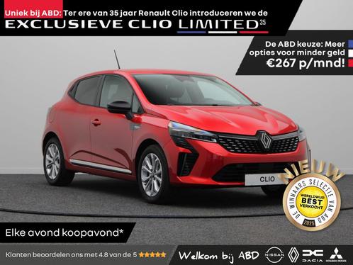 Renault Clio Limited 35 TCe 90pk | Uniek bij ABD | 35-jarige, Auto's, Renault, Bedrijf, Te koop, Clio, ABS, Achteruitrijcamera