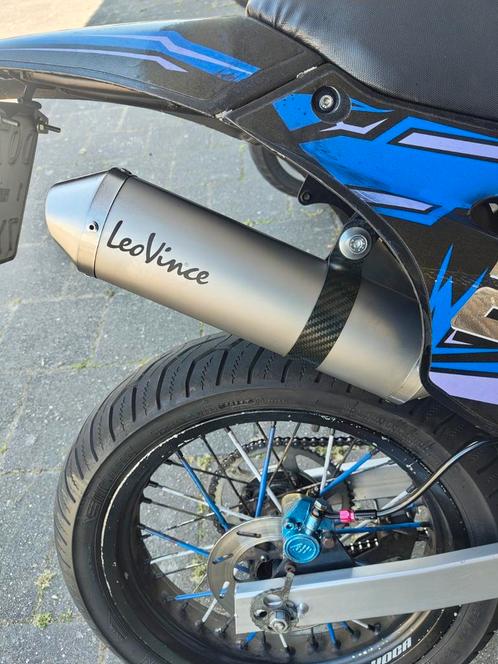 leovince x fight derbi drd pro, Fietsen en Brommers, Brommeronderdelen | Algemeen, Gebruikt, Uitlaat, Ophalen of Verzenden