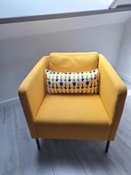 Ikea Ekoro fauteuil geel met kussentje, Ophalen, Zo goed als nieuw, 75 tot 100 cm