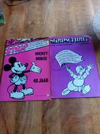 Stripschrift mickey mouse, Ophalen of Verzenden, Mickey Mouse, Beeldje of Figuurtje