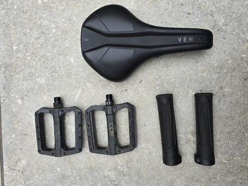 Onderdelen Cube mountainbike te koop (zadel, pedalen, handva, Fietsen en Brommers, Fietsonderdelen, Zo goed als nieuw, Mountainbike