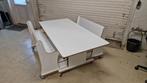 Tafel met banken groepstafel ergobank, Ophalen, Gebruikt, Tafel(s) en Stoel(en)