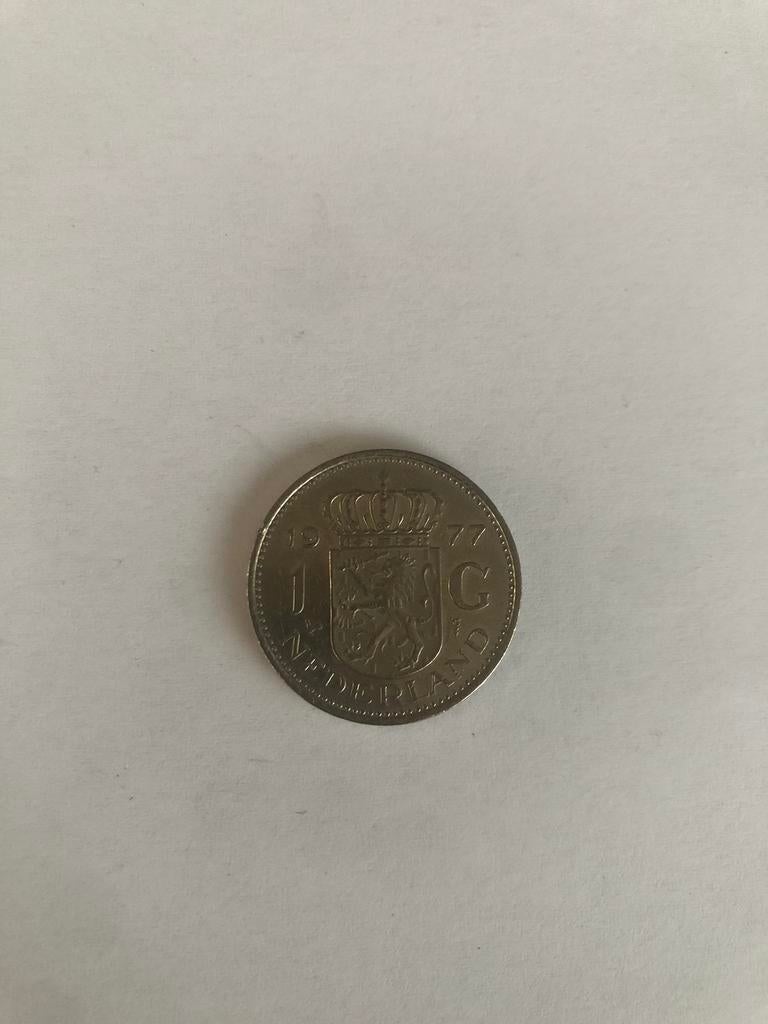 1 gulden 1977, Ophalen of Verzenden, Koningin Juliana, 1 gulden, Losse munt