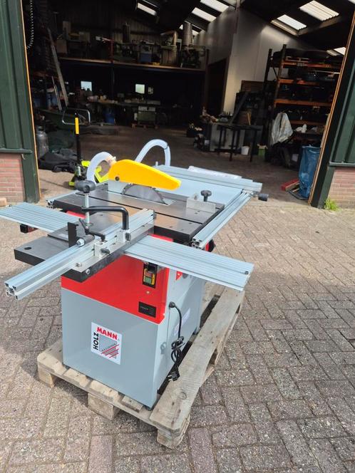 Holzmann zaagtafel met loopwagen nieuw!, Doe-het-zelf en Verbouw, Gereedschap | Zaagmachines, Nieuw, Ophalen