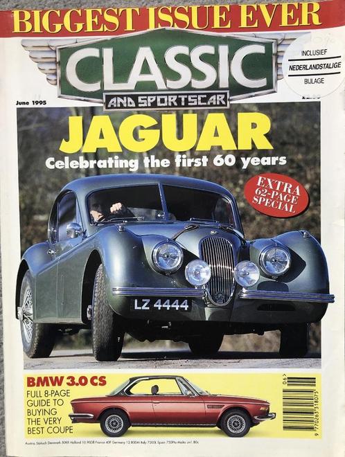 Classic and Sportscar 1995 met special over Jaguar 60 jaar, Boeken, Auto's | Folders en Tijdschriften, Gelezen, Overige merken