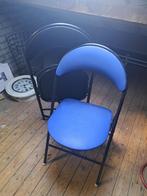 4 klapstoelen, Tuin en Terras, Tuinstoelen, Ophalen, Zo goed als nieuw, Kunststof