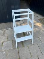 Leertoren, learntower, keukenhulp, opstapje, Ophalen of Verzenden, Zo goed als nieuw, Hout