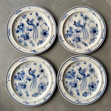 Set borden Royal Goedewaagen Gouda Delfts Blauw beschikbaar voor biedingen