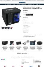 Hifonics Mercury MR10BP Bandpass subwoofer 25 cm / 10 inch, Auto diversen, Autospeakers, Audio Design, Nieuw, Am Breilingsweg 3, 76709 Kronau, Duitsland