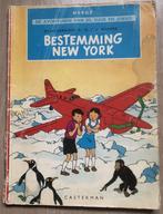 HERGE (KUIFJE) - JO, SUUS EN JOKKO - BESTEMMING NEW YORK - 1, Eén stripboek, Ophalen of Verzenden, Zo goed als nieuw, Herge
