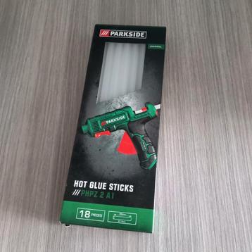 2 doos met 18 lijmpistool staven transparant beschikbaar voor biedingen