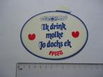 sticker oud FRICO MELK zuivel fabriek friesland vintage retr, Verzamelen, Verzenden, Zo goed als nieuw