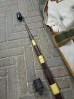 witvis hengel 5 meter, Ophalen of Verzenden, Gebruikt, Vaste hengel