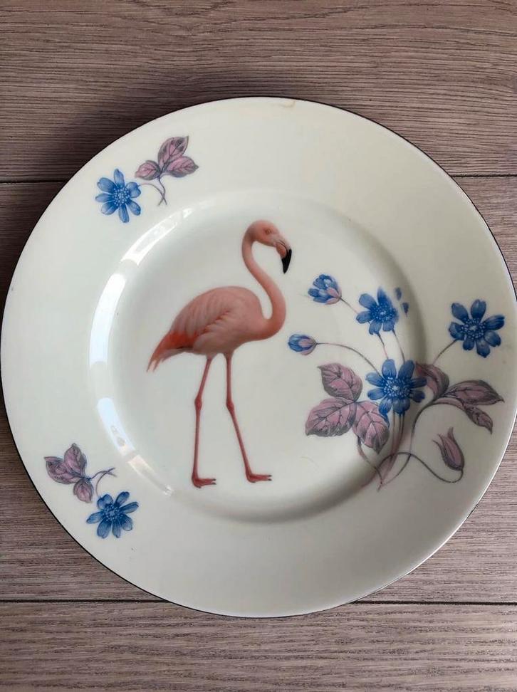Heel mooi wandbord met afbeelding van flamingo, Huis en Inrichting, Woonaccessoires | Wanddecoraties, Ophalen of Verzenden