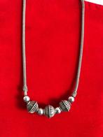 lang zilveren collier, Ophalen of Verzenden, Nieuw, Zilver, Zilver