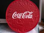 Coca Cola opvouwbare frisbee in opberg tasje met tekst Coca-, Nieuw, Ophalen of Verzenden, Gebruiksvoorwerp