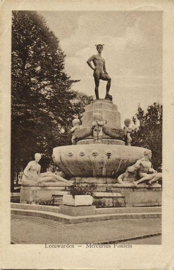 Leeuwarden - Mercurius Fontein - 1926 gelopen beschikbaar voor biedingen
