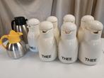 9 stuks koffie en thee kannen., Ophalen, Zo goed als nieuw