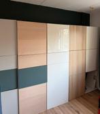 Ikea besta Kastenwand met deuren en lades, Huis en Inrichting, Ophalen, 25 tot 50 cm, Kunststof