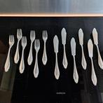 Visbestek  verzilverd 6 persoons, Ophalen of Verzenden, Zo goed als nieuw, Zilver, Bestekset